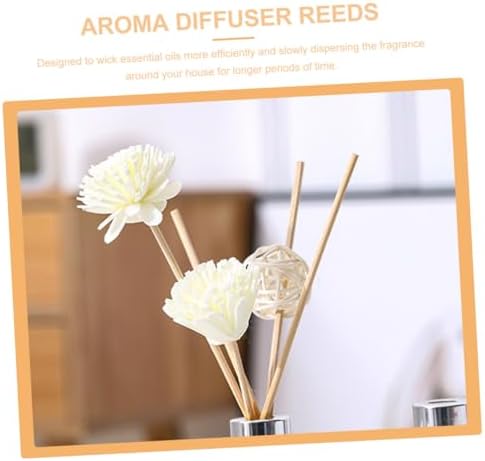 5set Chrysanthemum Scented Rattan Diffuser Sticks for Home Air Freshening