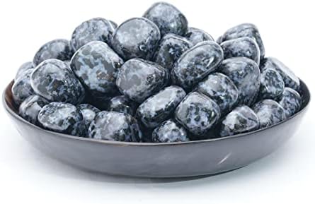Crocon Indigo Gabbro Tumbled Stones Crystal Kit 1LB 20-25mm