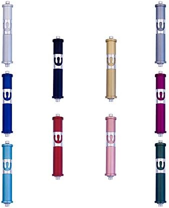 Baltinester Agayof Medium Cylinder Mezuzah with Rounded Shin 1 x 6 Gold