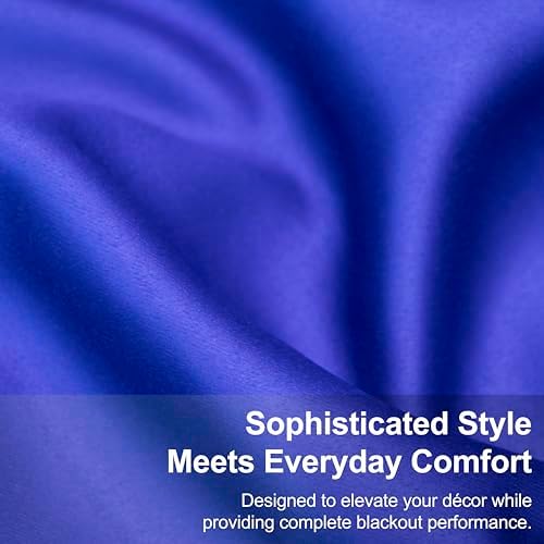 Blackout Curtains for Bedroom with Stainless Steel Grommets