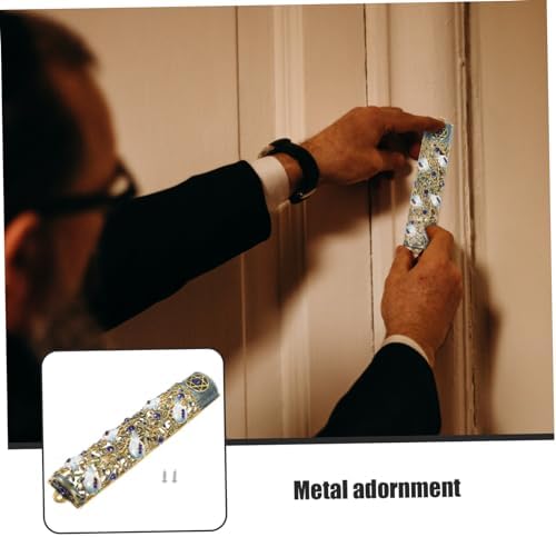 Elegant Mezuzah Scroll Door Blessing Decor