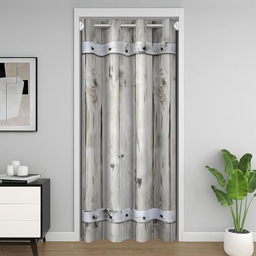 Castle Fairy 42x80 Inch Farmhouse Style Door Curtain Panel