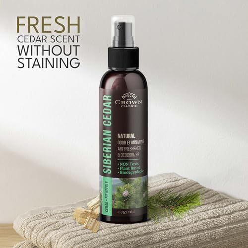 The Crown Choice Natural Cedar Oil Spray 2 Pack 4 Oz Each