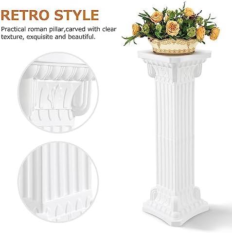 Tall Greek Column Statue Display Pedestal