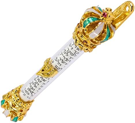 HOOTNEE Mezuzah Scroll Door Metal Judaica Decor