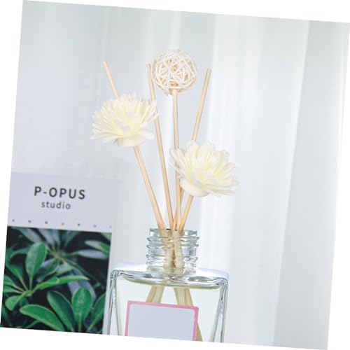 5set Chrysanthemum Scented Rattan Diffuser Sticks for Home Air Freshening