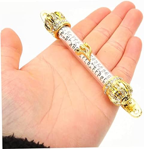 Cabilock Biblical Doorpost Crown Mezuzah for Home