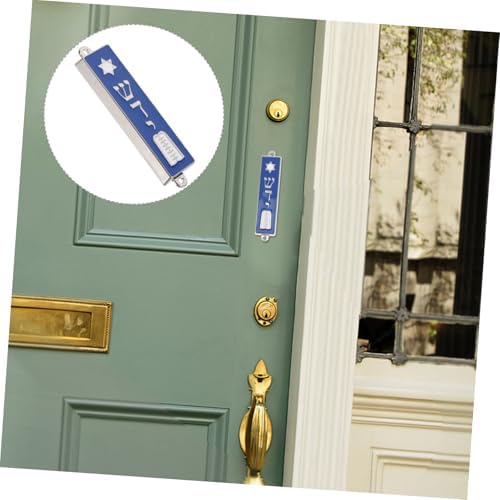 LIFKICH Mezuzah with Holy Text and Crown Decor