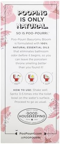 Poo-Pourri Before-You-Go Toilet Spray Basarumu Bloom 2 Fl Oz