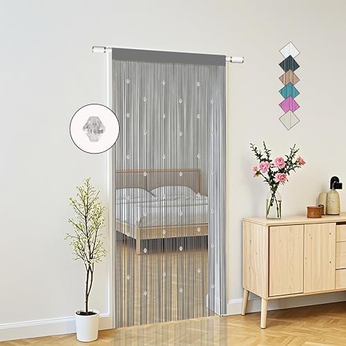 Beaded String Curtains for Doorways Boho Decor