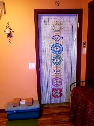 Beaded Curtain with 125 Strings and 4000 Beads