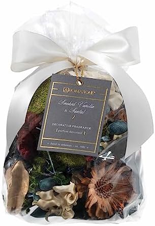 Aromatique Smoked Vanilla Santal Potpourri 8 Ounce
