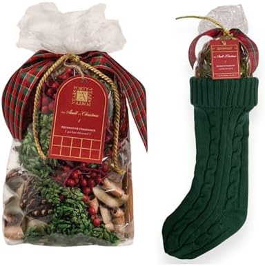 Aromatique Smell of Christmas Potpourri 7oz with Bonus Stocking
