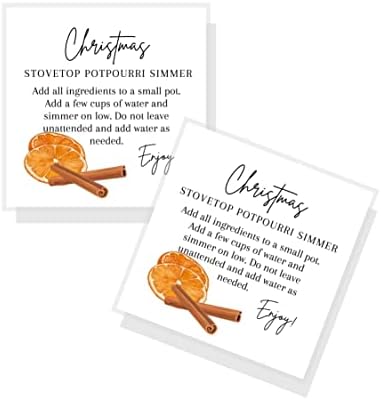Crafters Cup Christmas Simmer Cards 30 Pack