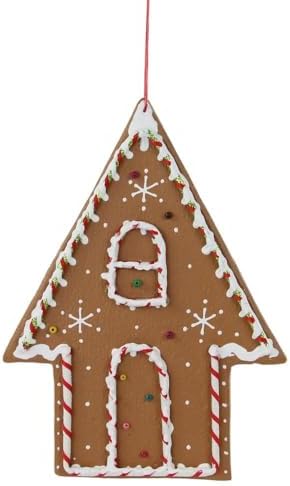 Craig Bachman 11-Inch Gingerbread House Christmas Ornament