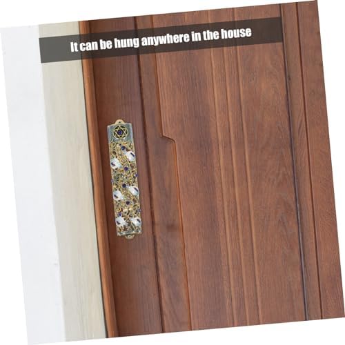 Elegant Mezuzah Scroll Door Blessing Decor