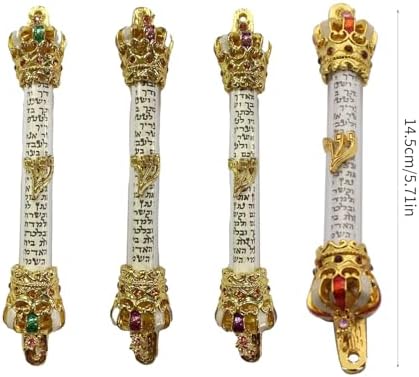 Retro Metal Mezuzah Door Decoration