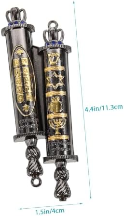 Retro Metal Mezuzah Door Decoration for Jewish Home