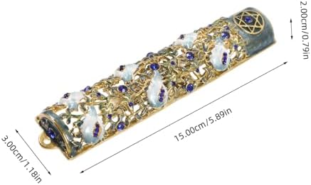 Elegant Mezuzah Scroll Door Blessing Decor