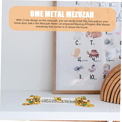 GOOHOCHY Mezuzah Scroll for Bathroom Door Jewish Decor
