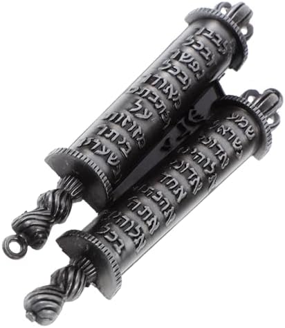 Retro Metal Mezuzah Door Decoration for Jewish Home