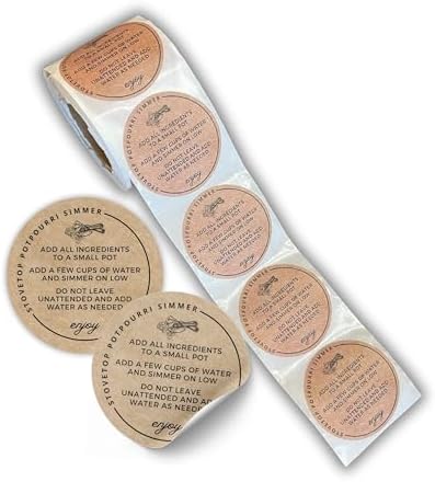 Stovetop Potpourri Instruction Label 250 Pack