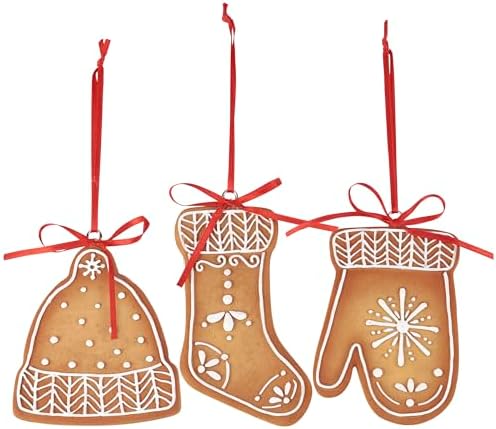 Primitives by Kathy Winter Gingerbread Ornament Set 1