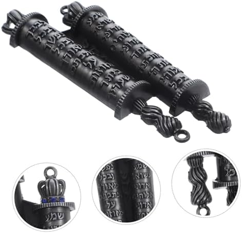 Retro Metal Mezuzah Door Decoration for Jewish Home
