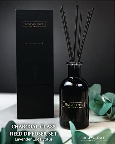Benevolence LA Lavender Eucalyptus Reed Diffuser Set