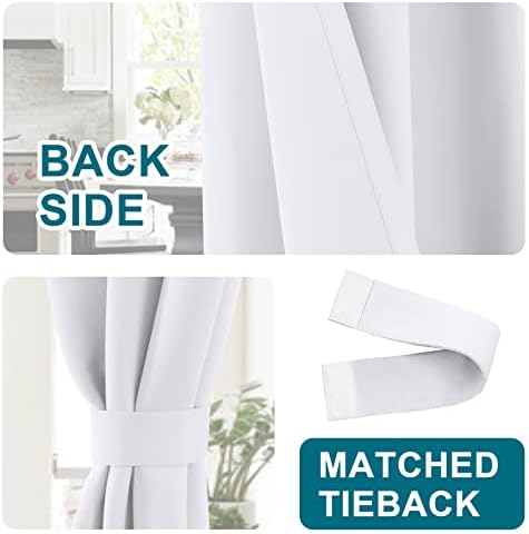 Turquoize Blackout Door Curtain 80 Inch Panel