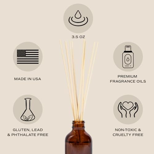 Sweet Water Decor Amber Reed Diffuser Set