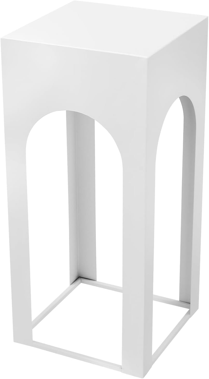 3 Pcs Square Pedestal Stands for Parties Wedding Display Stands