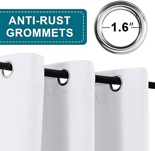 Turquoize Blackout Door Curtain 80 Inch Panel