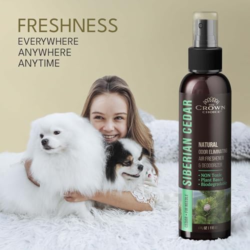 The Crown Choice Natural Cedar Oil Spray 2 Pack 4 Oz Each