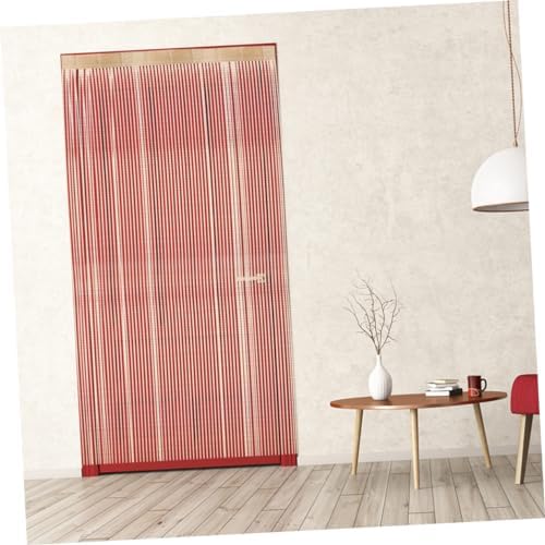 PRETYZOOM Dense Monochrome Door Curtain for Home Decor