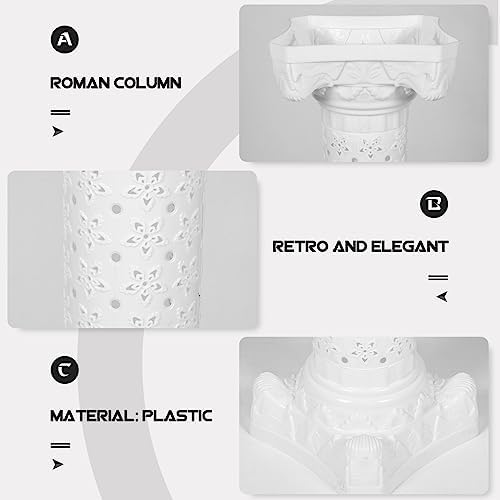 ERINGOGO Column Statue Tall Display Pedestal