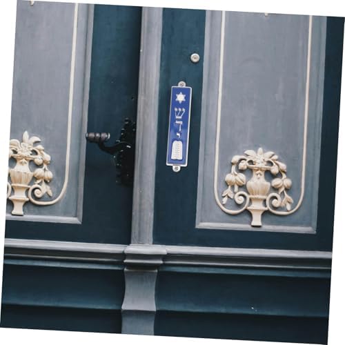 LIFKICH Mezuzah with Holy Text and Crown Decor
