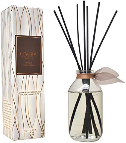 LOVSPA Smoked Vanilla Reed Diffuser Set