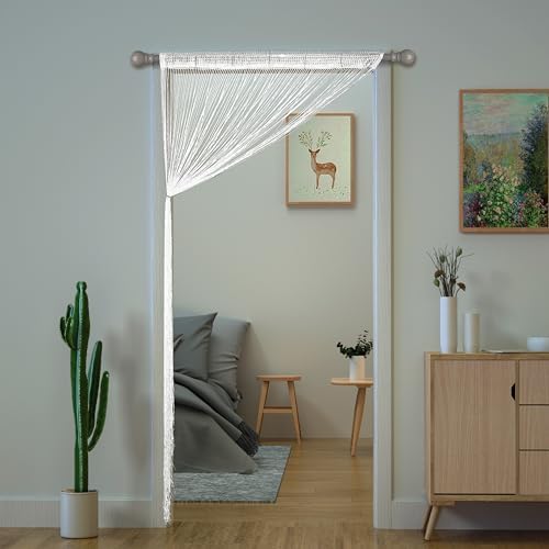 Glitter Beaded Curtain Panel for Windows Doorway