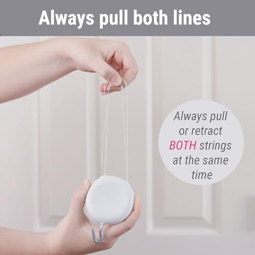 Zip n Hang Wreath Hanger - Black 1 Pack Damage Free