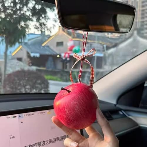 Realistic Fruit Car and Bag Charms - Lightweight Foam Design