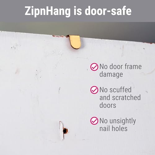 Zip n Hang Wreath Hanger - Black 1 Pack Damage Free