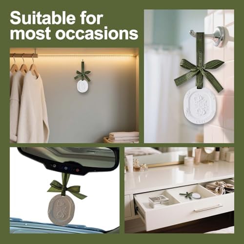 3pcs Porcelain Essential Oil Diffuser for Home and Car