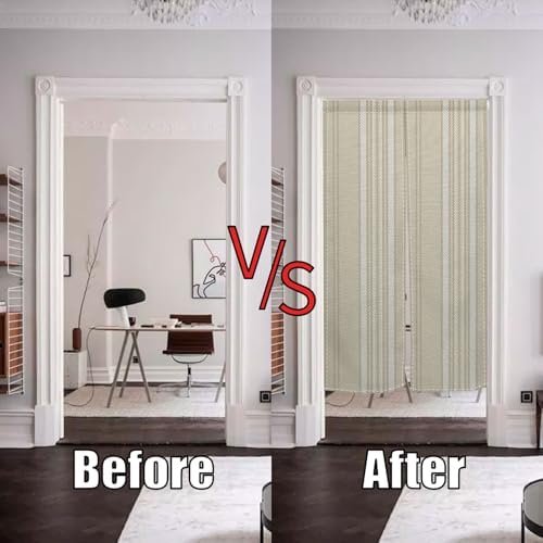 Boho Style Door Curtain Japanese Noren Panel 335x709