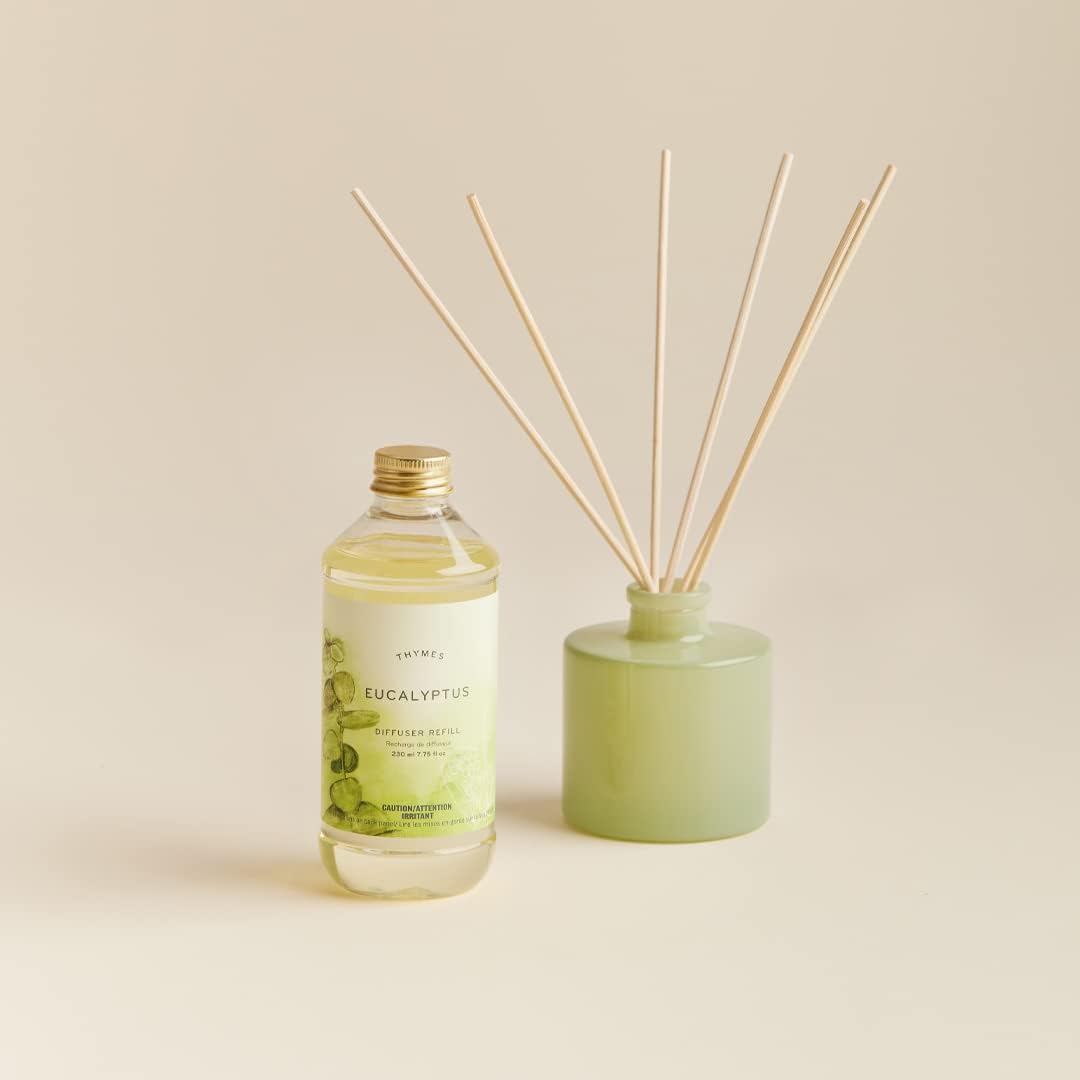 Thymes Reed Diffuser Oil Refill - Eucalyptus Lemon Bergamot Fragrance