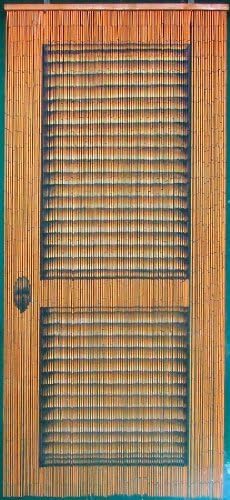 Beaded Curtain Real 125 Strands Bamboo Art Panel