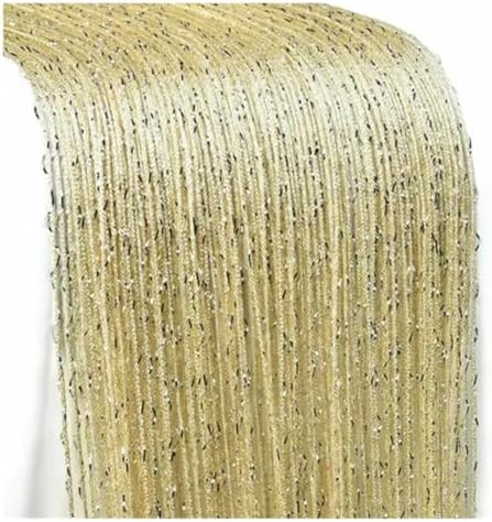 Shiny Tassel String Curtain for Door Window Decor
