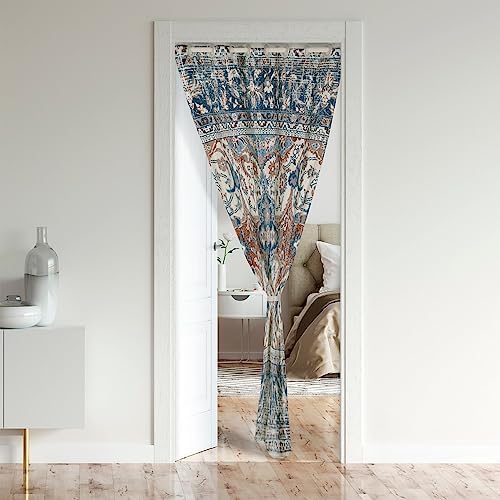 Erosebridal Antique Door Curtain with Damask Floral Design