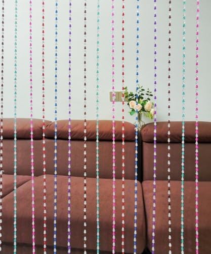 Ave Split Beaded Curtain Doorway Decor Screen