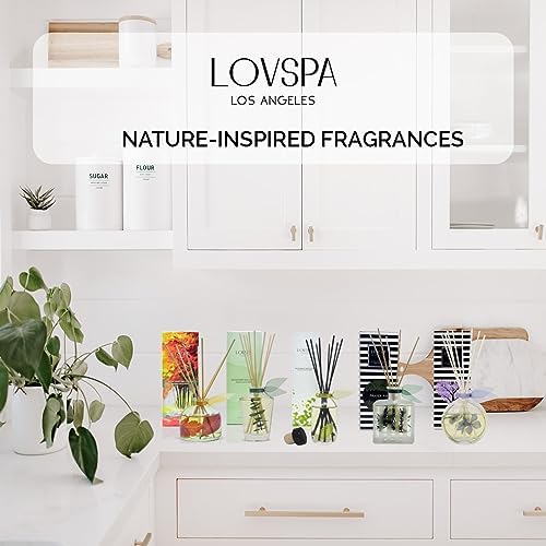 LOVSPA Smoked Vanilla Reed Diffuser Set